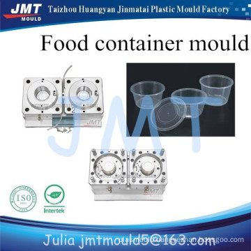 customized well designed plastic food container injection high quality mould maker